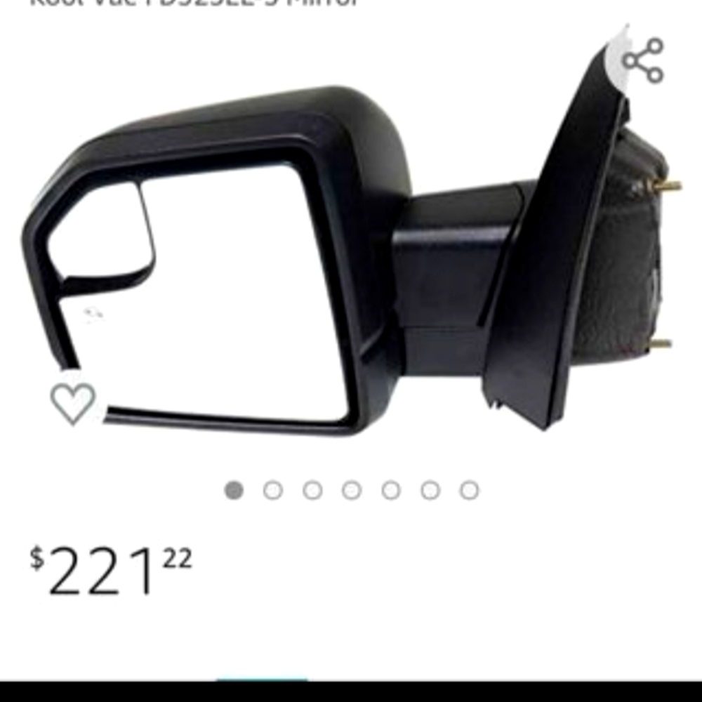 2015-18 F-150 driver's side mirror new